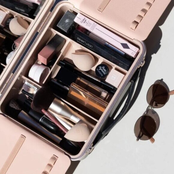 Beautifect Box Matte Black Travel Light Up Vanity Table Case Storage Organizer - Picture 5 of 13